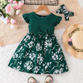 Vestido Infantil Lacinho Floral