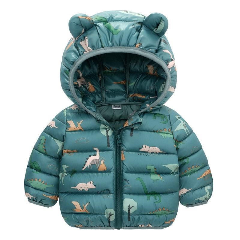 Jaqueta Puffer Infantil Orellhinas