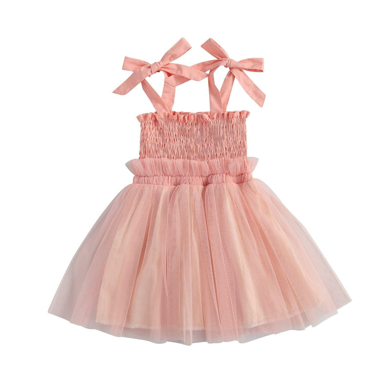 Vestido Infantil Elástico Lacinho