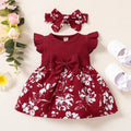 Vestido Infantil Lacinho Floral