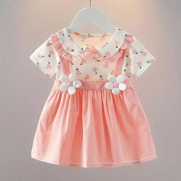 Vestido Infantil Florzinha Margarida