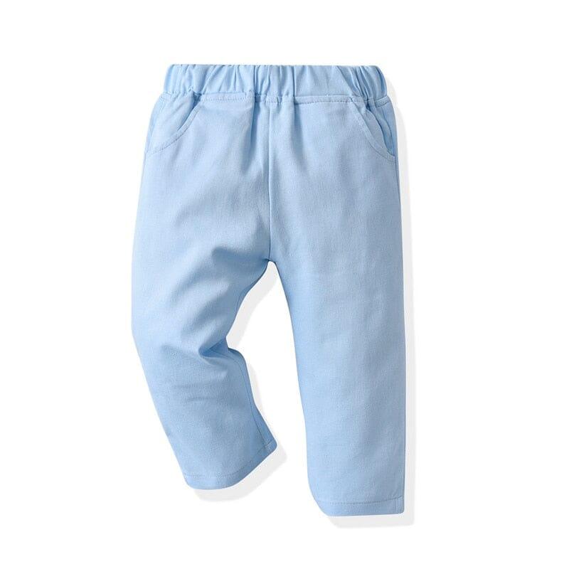 Conjunto Infantil Batizado Azul