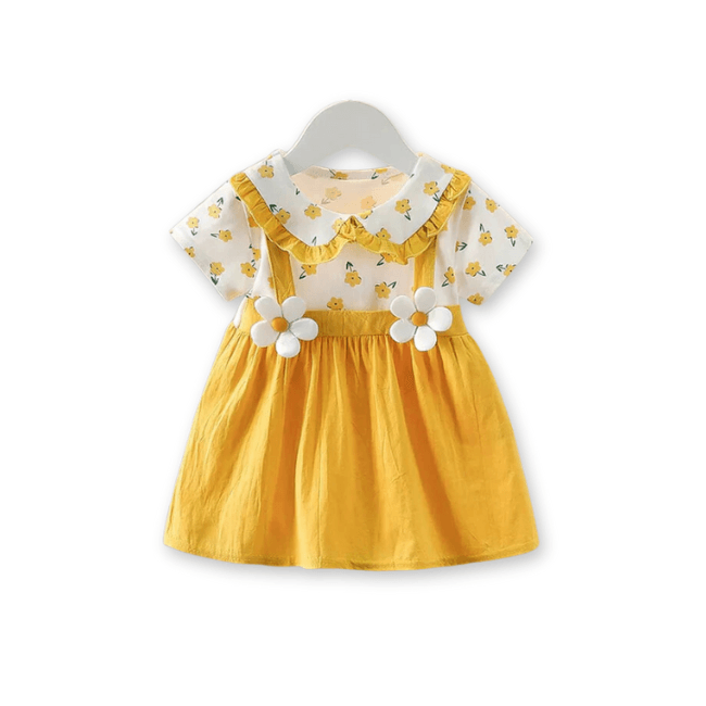 Vestido Infantil Florzinha Margarida