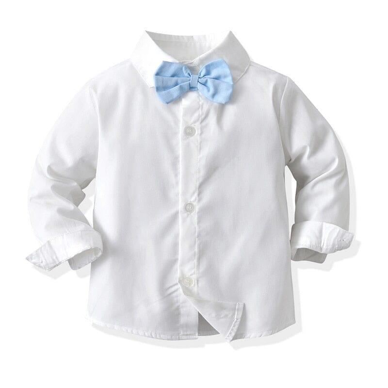 Conjunto Infantil Batizado Azul