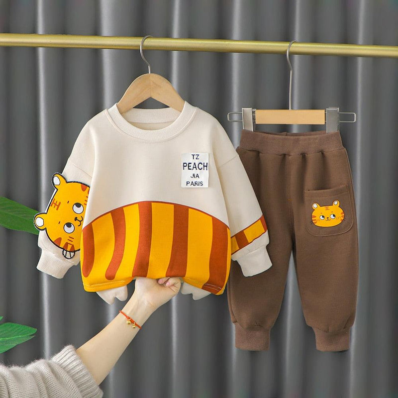 Conjunto Infantil Masculino Animais Divertidos