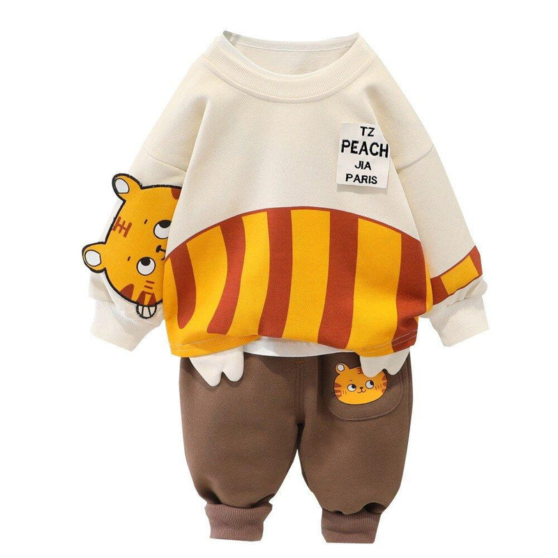 Conjunto Infantil Masculino Animais Divertidos