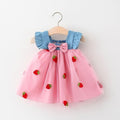 Vestido Infantil Frutinha e Tule