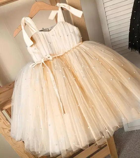 Vestido Infantil Princesa Pérola