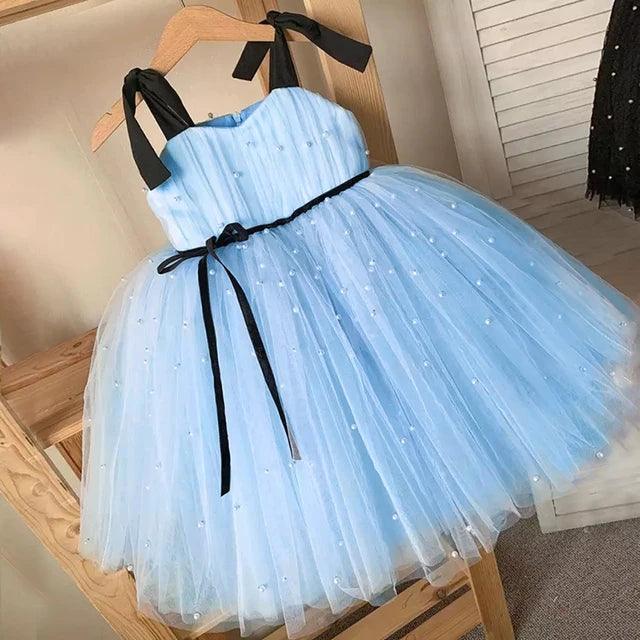 Vestido Infantil Princesa Pérola