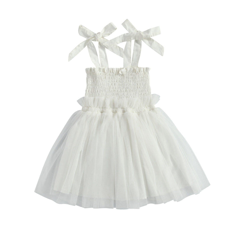 Vestido Infantil Elástico Lacinho