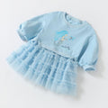 Vestido  Infantil Estampa Babado