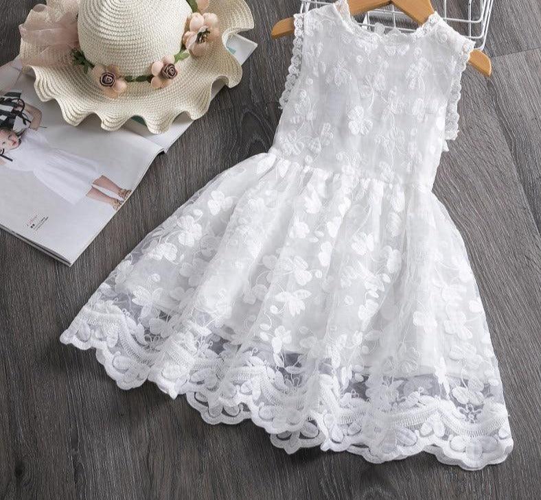 Vestido Infantil Renda