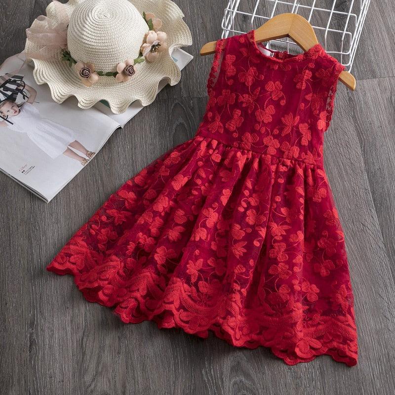 Vestido Infantil Renda