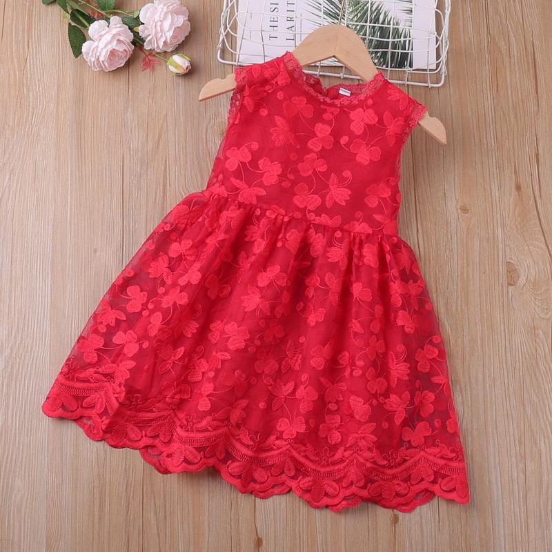 Vestido Infantil Renda