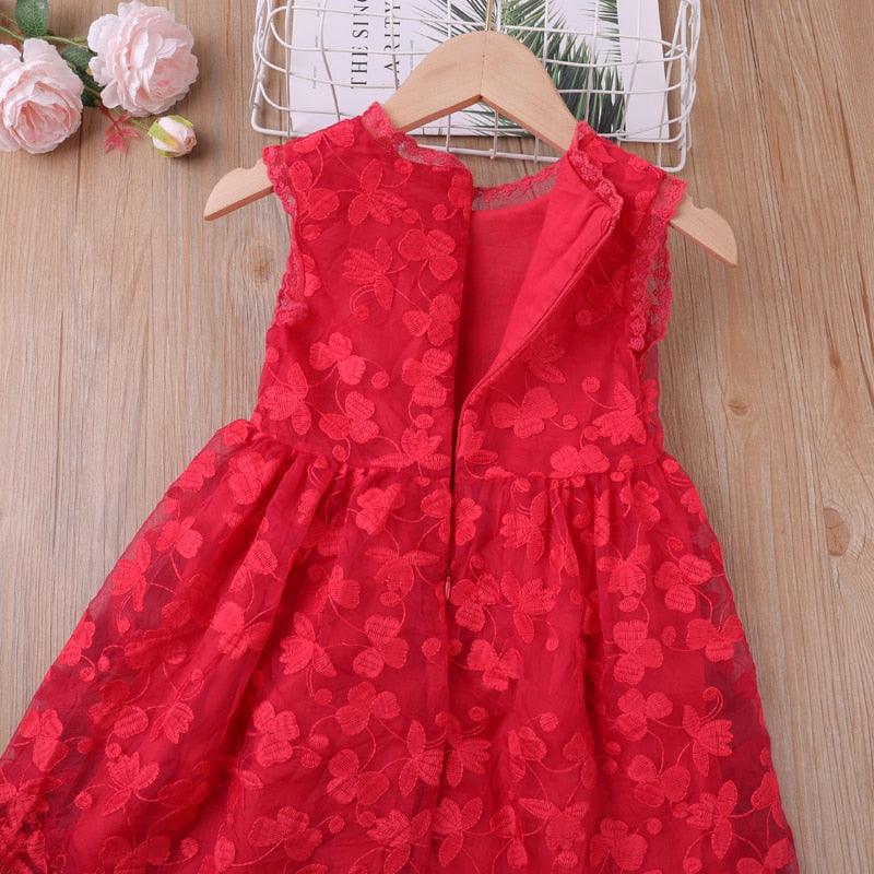 Vestido Infantil Renda