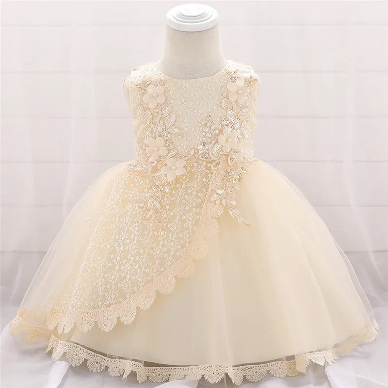 Vestido Infantil  Flor Encanto