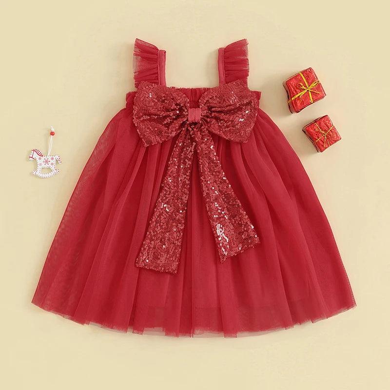 Vestido Infantil Vermelho Casual