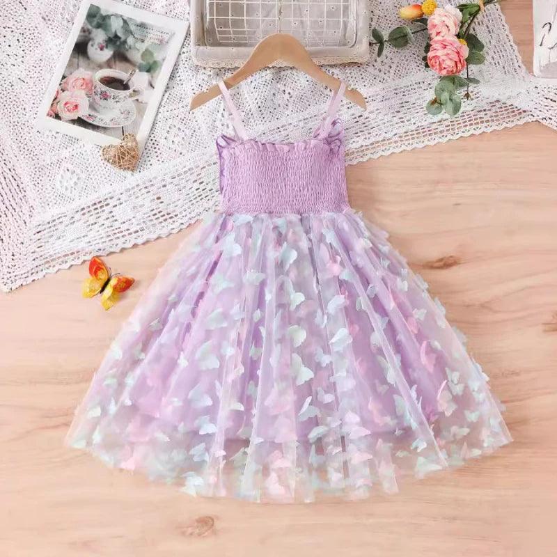 Vestido Infantil Fada Borboleta