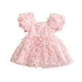 Vestido Infantil Manguinha Borboletas