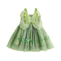 Vestido Infantil Borboleta 3D