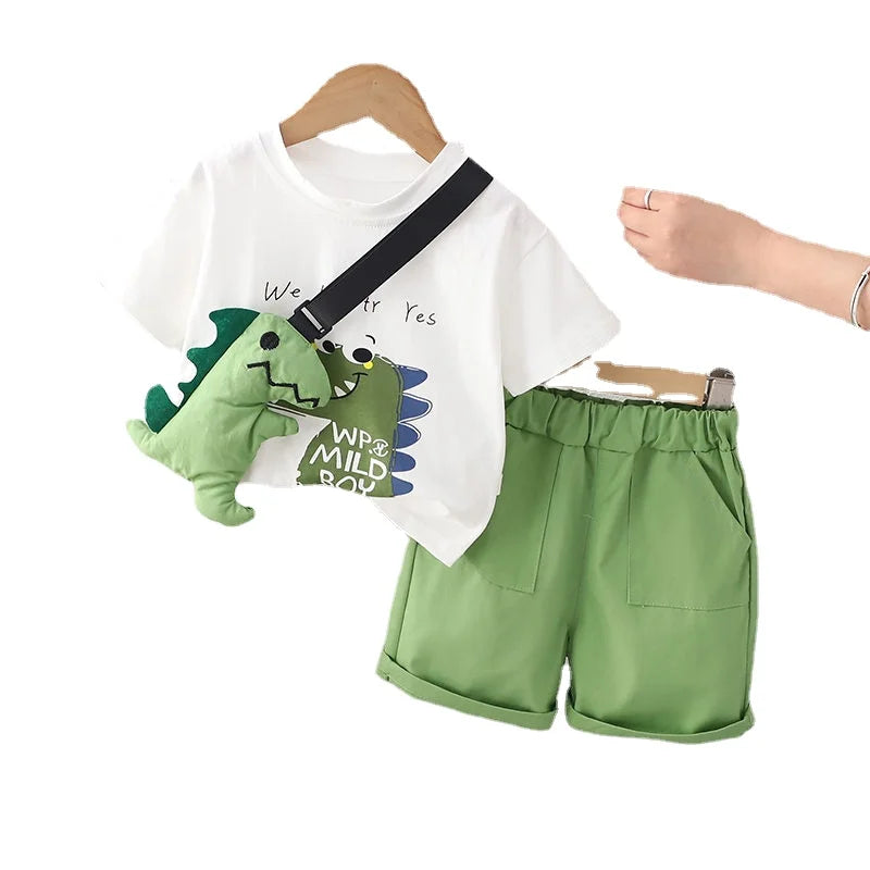 Conjunto Infantil Dino 3d