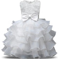 Vestido Infantil Glamour Babados