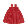 Vestido Infantil Vermelho Casual