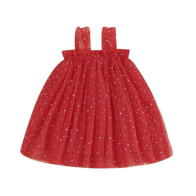 Vestido Infantil Vermelho Casual