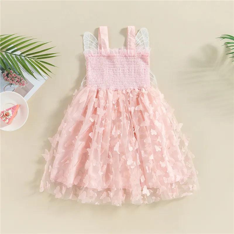 Vestido Infantil Alcinha Borboletinhas