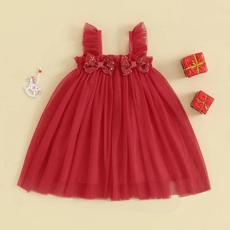 Vestido Infantil Vermelho Casual