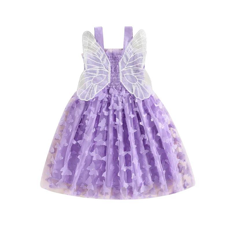 Vestido Infantil Alcinha Borboletinhas