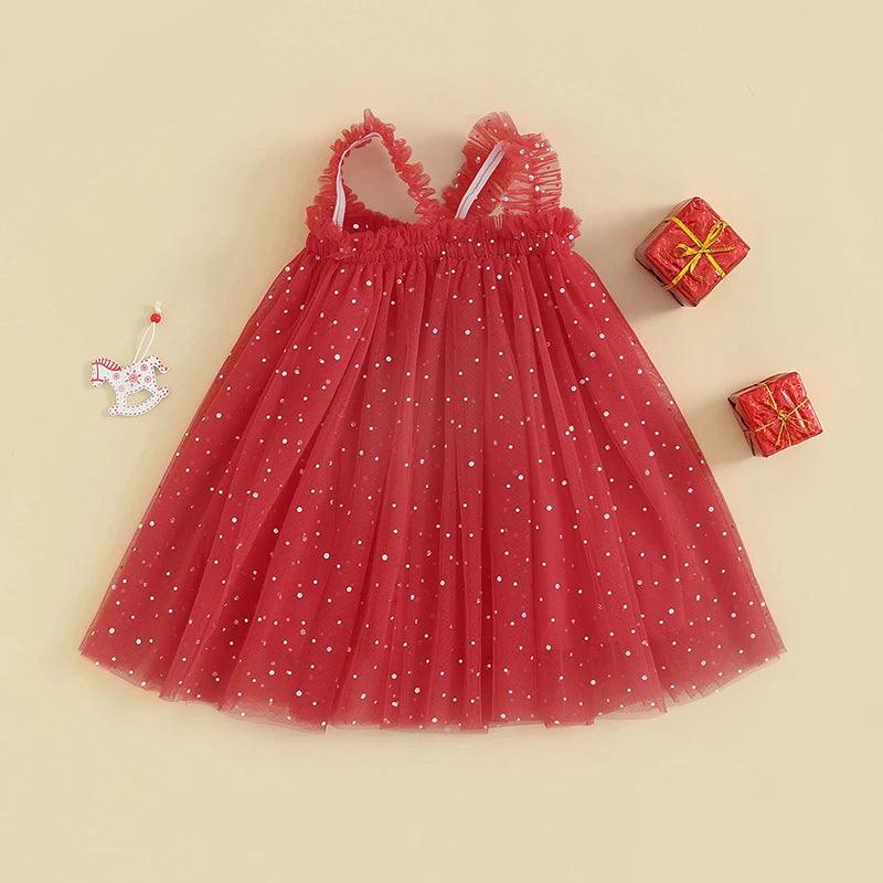 Vestido Infantil Vermelho Casual