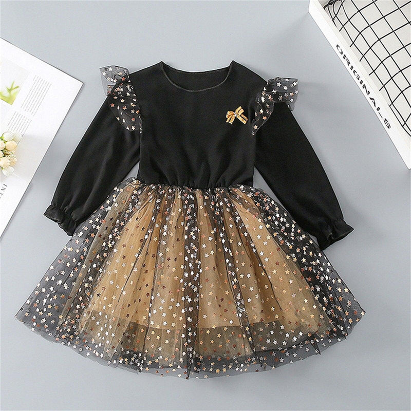 Vestido Infantil Estrelas