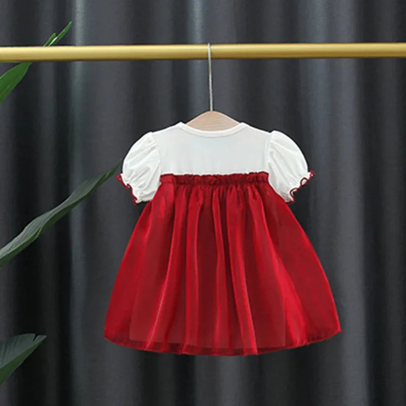 Vestido Infantil Natalino