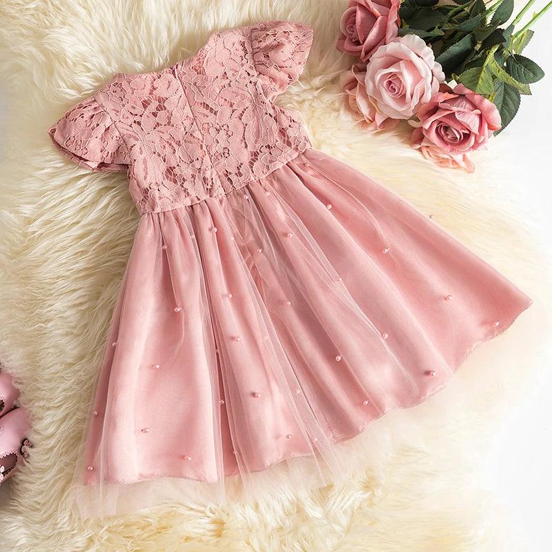 Vestido Infantil Bolinhas