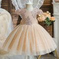 Vestido Infantil Vintage Glamour