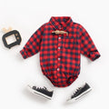 Body Infantil Masculino Xadrez