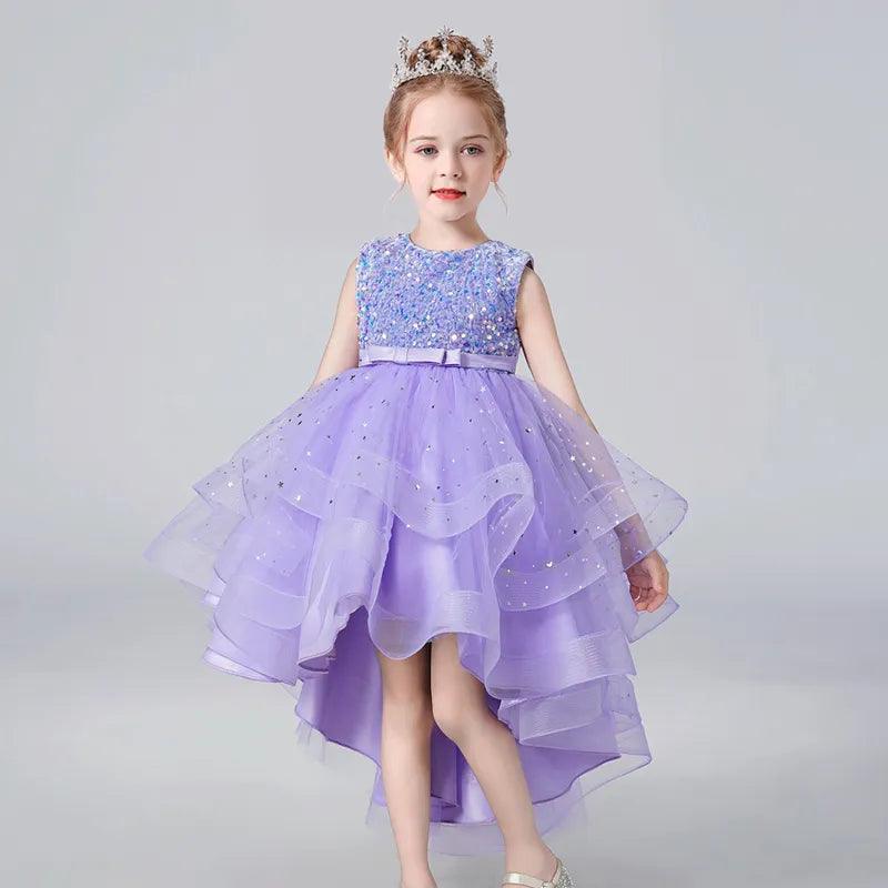 Vestido de Festa Infantil Princesa