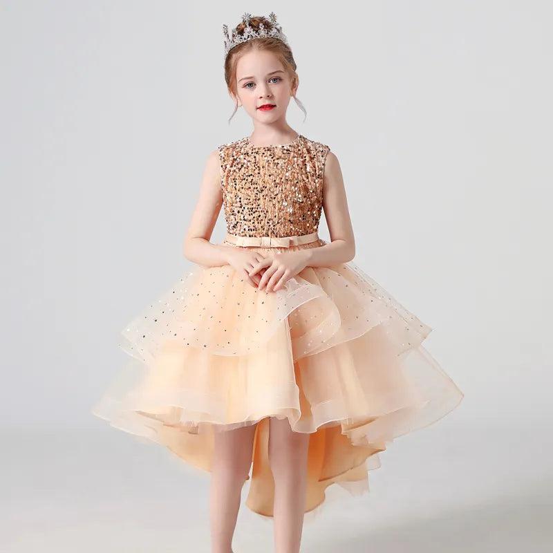 Vestido de Festa Infantil Princesa