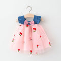 Vestido Infantil Frutinha e Tule