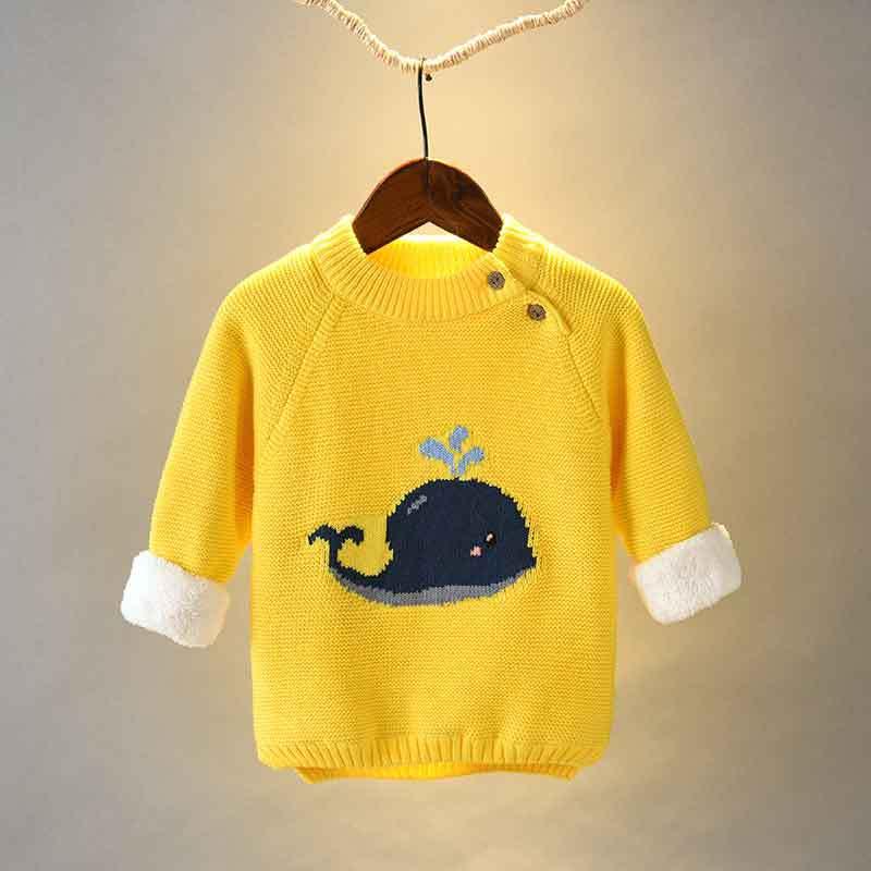 Blusa Infantil Trico Forrada Pelinhos