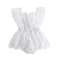 Romper Infantil Feminino Renda Delicado